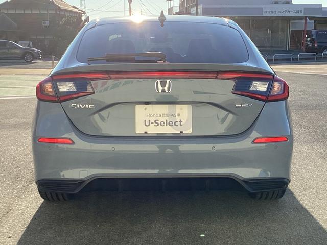 シビック e:HEVEX 当社デモカー・9インチコネクトナビ・パノラミックサンルーフ・前後ドラレコ・ワイヤレス充電/BOSEプレミアムサウンド・パワーシート・LEDヘッドライト・衝突軽減ブレーキ・クルーズコントロール Bカメラ(37枚目)