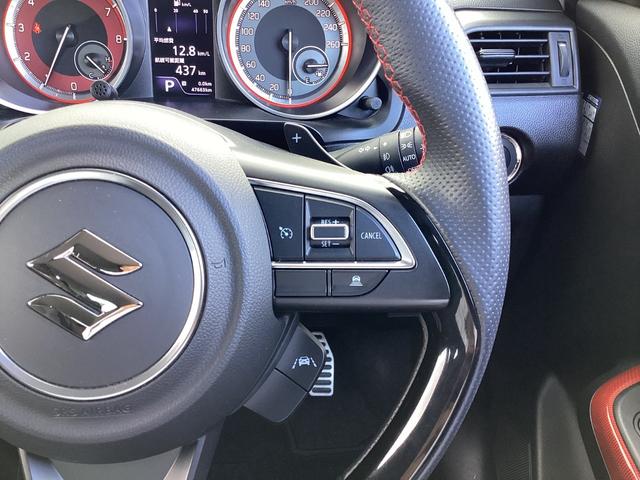 スイフトスポーツ ベースグレード　ワンオーナー・全方位モニター・ナビ・ＥＴＣ・オートエアコン・セーフティーパッケージ・オートエアコン・スマートキー・ドラレコ　被害軽減ブレーキ　全方位カメラ付き　ＤＶＤ視聴可　１オナ　横滑り防止システム（16枚目）