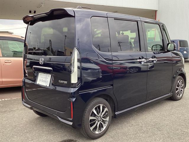 N-BOXカスタム ベースグレード 当社レンタUP車・ナビ・リアカメラ・ETC・ドラレコ・LEDヘッドライト・衝突軽減ブレーキ・電子パーキング・オートエアコン・シートヒーター・スマートキー・ W電動ドア USB接続 CMBS Dレコ(30枚目)