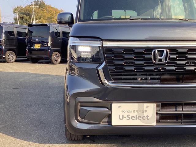 N-BOXカスタム ターボ 当社レンタUP車・ナビ・リヤカメラ・ETC・ドラレコ・両側パワースライドドア・LEDヘッドライト・衝突軽減ブレーキ・クルーズコントロール・スマートキー・オートエアコン・シートヒーター・取説・記録簿(27枚目)