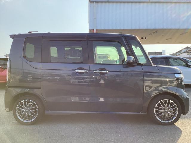 N-BOXカスタム ターボ 当社レンタUP車・ナビ・リヤカメラ・ETC・ドラレコ・両側パワースライドドア・LEDヘッドライト・衝突軽減ブレーキ・クルーズコントロール・スマートキー・オートエアコン・シートヒーター・取説・記録簿(32枚目)