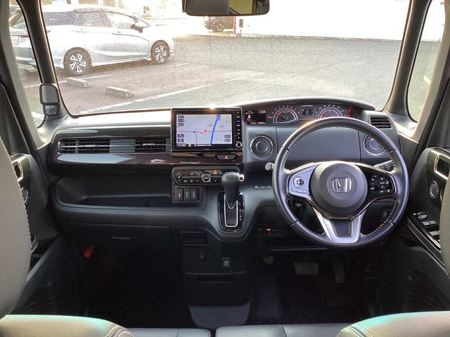 N-BOXカスタム G・Lターボホンダセンシング ナビゲーション ドライブレコーダー前後 ETC 両側パワースライドドア 運転席助手席シートヒーター オートリトラミラー フルオートエアコン クリアランスソナー 地デジ サイドカーテンエアバック VSA(21枚目)