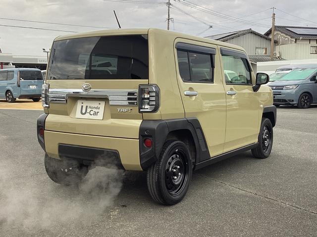 タフト X ナビゲーション ドライブレコーダー前後 ETC 地デジ オートエアコン 電子パーキング サンルーフ オートライト デュアルエアバッグ AAC キーフリー 記録簿 横滑り防止機能 フルセグテレビ(8枚目)