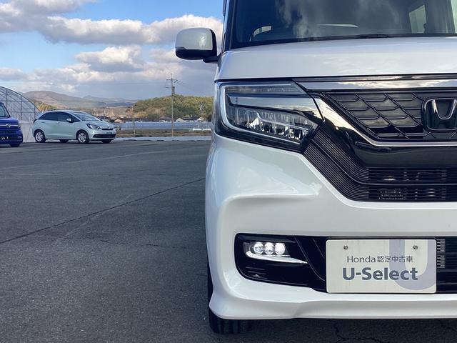 Ｎ－ＢＯＸカスタム Ｇ・Ｌホンダセンシング　ナビゲーション　ドライブレコーダー　ＥＴＣ　オートリトラミラー　オートエアコン　リア左パワースライドドア　運転席助手席シートヒーター　整備記録簿　助手席エアバッグ　キーレス　シートＨ　アイドリングＳＴ（32枚目）