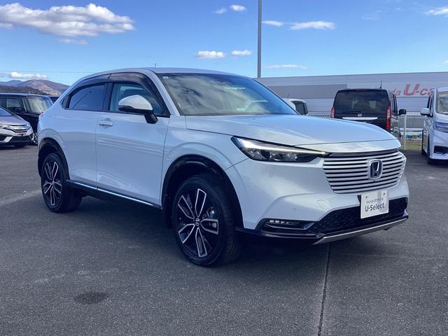 ヴェゼル e:HEVZ HONDACONNECTナビゲーション ドライブレコーダー前後 ETC マルチビューカメラ 後退出庫サポート 運転席助手席シートヒーター ワイヤレス充電器 18インチアルミホイール スマキ Dレコ(6枚目)