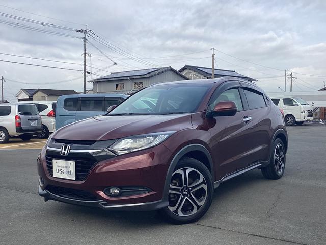 ヴェゼル Ｓ　社外ナビゲーション　地デジ　フルオートエアコン　ＬＥＤヘッドライト　運転席助手席シートヒーター　１７インチアルミホイール　記録簿　衝突被害軽減ブレーキ　ＵＳＢ　サイドエアバック　リヤカメラ　横滑り防止（7枚目）