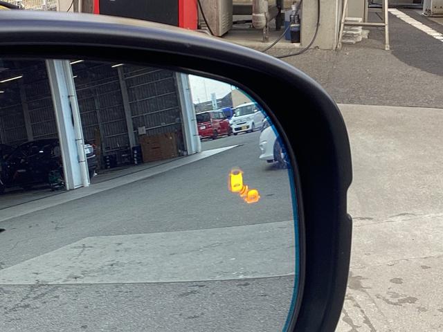 �u���C���h�X�|�b�g�C���t�H���[�V�������΂ߌ��ɑ��݂���N���}�����m�B���̕����̃h�A�~���[���ʏ�Ƀ}�[�N��\�����A���݂����m�点�I�h���C�o�[�ɒ��ӂ𑣂��܂��I