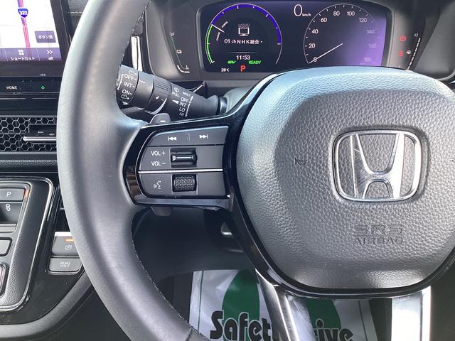 ステップワゴン e:HEVスパーダプレミアムライン ワンオーナー・11インチナビ・15インチルーフモニター・前後ドラレコ・マルチビューカメラ・パワーテールゲート・オットマンシート・BSI・オートエアコン・シートヒーター・ETC・取説・記録簿 Fセグ(17枚目)