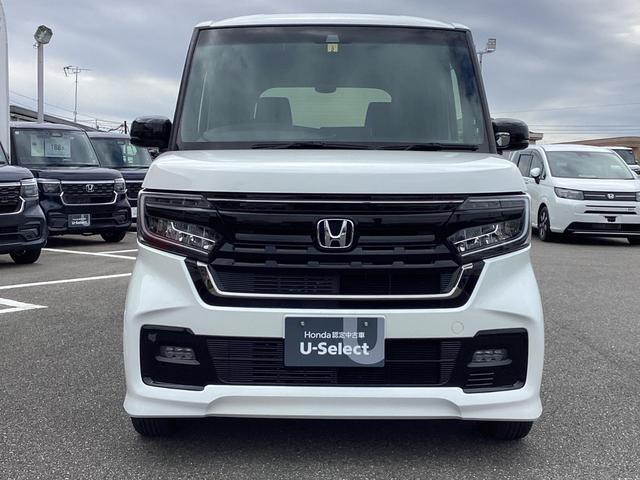 Ｎ－ＢＯＸカスタム Ｌスタイル＋ブラック　ワンオーナー・ナビ・リアカメラ・ＬＥＤヘッドライト・衝突軽減ブレーキ・クルーズコントロール・スマートキー・オートエアコン・シートヒーター・パーキングセンサー・禁煙・ＤＶＤ再生・地デジ・電子パーキング（2枚目）
