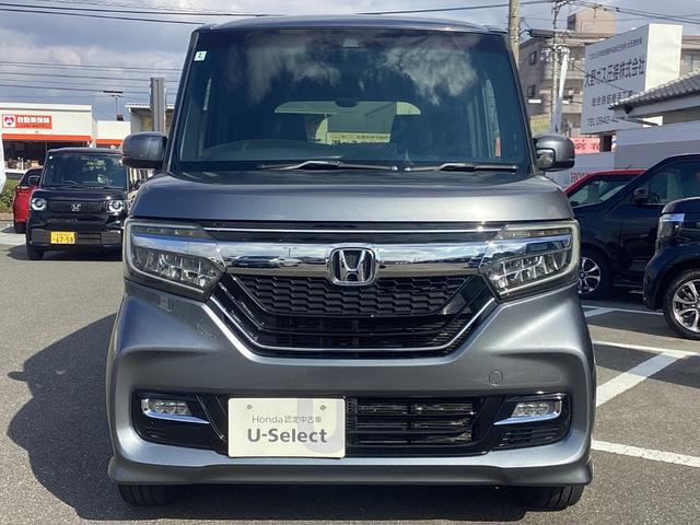 Ｎ－ＢＯＸカスタム Ｇ・Ｌターボホンダセンシング　ワンオーナー・ナビ／ＴＶ／ＵＳＢ／Ｂｌｕｅｔｏｏｔｈ接続・リアカメラ・ＥＴＣ・両側パワースライドドア・ＬＥＤヘッドライト・衝突軽減ブレーキ・クルーズコントロール・スマートキー・オートエアコン（2枚目）