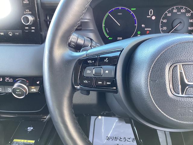 ヴェゼル e:HEVZ 当社デモカー・コネクトナビ・マルチビューカメラ・前後ドラレコ・ワイヤレス充電・プレミアムオーディオ・パワーテールゲート・ETC2.0・ブラインドスポットインフォメーション・LEDヘッドライト(23枚目)