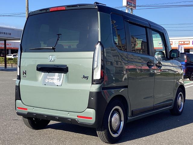 N-BOXジョイ ターボ 当社デモカー・9インチナビ・マルチビューカメラ・前後ドラレコ・ETC・両側パワースライドドア・LEDヘッドライト/フォグ・オートエアコン・シートヒーター・電子パーキング/ブレーキホールド・取説・記録簿(37枚目)