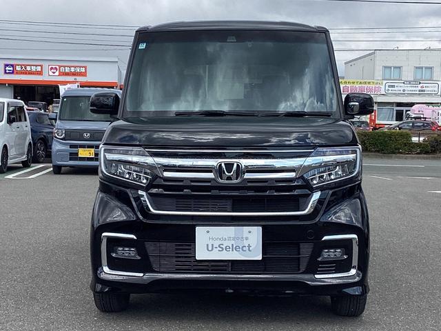 Ｎ－ＢＯＸカスタム Ｌ　ワンオーナー・ナビ・前後ドラレコ・ＥＴＣ・リヤカメラ・ＬＥＤヘッドライト・衝突軽減ブレーキ・クルーズコントロール・スマートキー　スマートキーシステム　追従型クルコン　ヒーター　Ｂｌｕｅｔｏｏｔｈ音楽（2枚目）