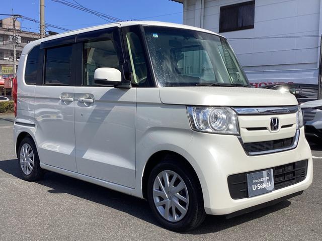 Ｎ－ＢＯＸ Ｇ・Ｌホンダセンシング　ナビ・リヤカメラ・ＥＴＣ・ＬＥＤヘッドライト・オートエアコン・左側パワースライドドア・衝突軽減ブレーキ・クルーズコントロール・スマートキー　自動（被害軽減）ブレーキ　ＡＵＴＯエアコン　電動ミラー　禁煙（3枚目）
