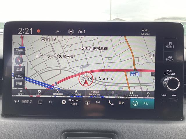 ヴェゼル ｅ：ＨＥＶＺ　ワンオーナー・ナビ・ＥＴＣ２．０・リヤカメラ・ワイヤレス充電・パワーテールゲート・ブレーキホールド・ＬＥＤヘッドライト・衝突軽減ブレーキ・クルーズコントロール・スマートキー・オートエアコン　地デジ（5枚目）