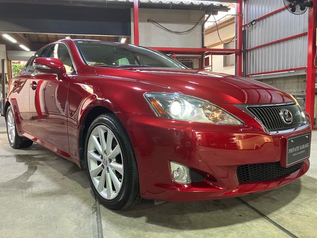 ＩＳ ＩＳ２５０　バージョンＬ　ワンオーナー　禁煙車　純正ナビ　バックカメラ　メモリー付パワーシート　シートヒーター　スマートキー　プッシュスタート　ＥＴＣ　パドルシフト　オートクルーズコントロール（14枚目）