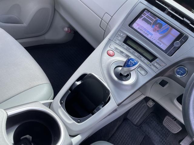 プリウス G サンルーフ レーダークルーズ ハーフレザーシート ビルトインETC ナビ地デジ Bluetooth バックカメラ フォグライト クリアランスソナー スペアキー スペアタイヤ(44枚目)