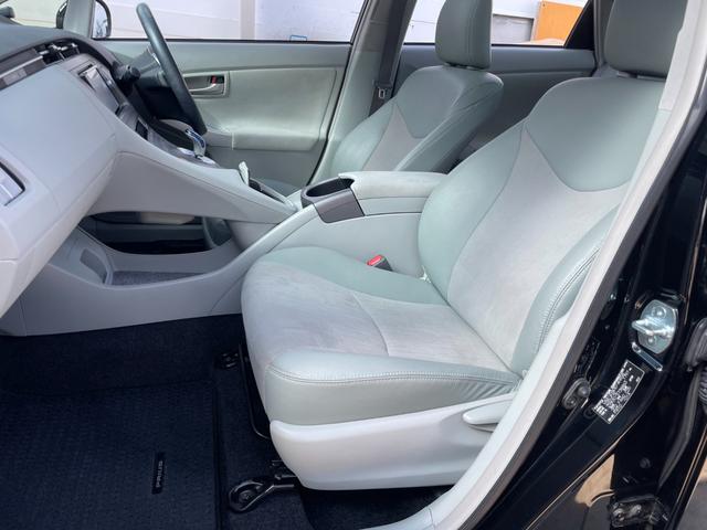 プリウス G サンルーフ レーダークルーズ ハーフレザーシート ビルトインETC ナビ地デジ Bluetooth バックカメラ フォグライト クリアランスソナー スペアキー スペアタイヤ(49枚目)