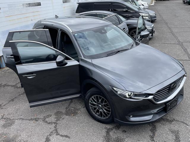 CX-8 XDプロアクティブ Sパッケージ 黒革シート 全周囲カメラ レーダークルーズ 衝突軽減ブレーキ ドラレコ ETC シートヒーター ナビ地デジBluetooth 6人乗り(2枚目)