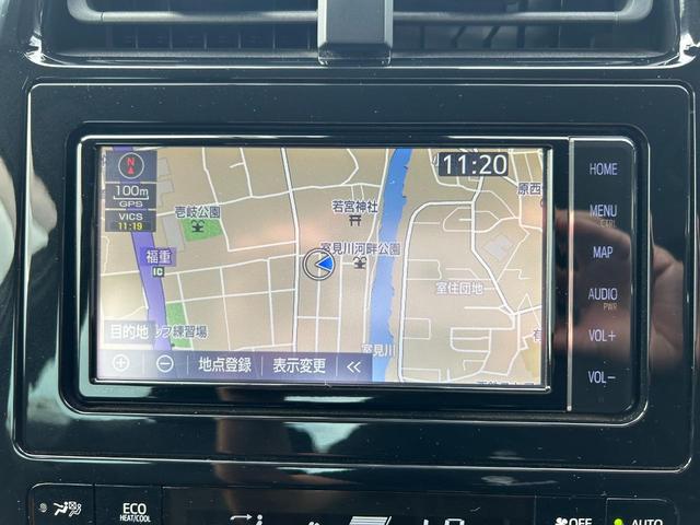プリウス Ｓ　後期型　ナビ　ＴＶ　Ｂｌｕｅｔｏｏｔｈ　バックカメラ　ＥＴＣ　ドラレコ　衝突軽減ブレーキ　車線逸脱抑制　車速追従クルーズコントロール　ＬＥＤヘッドライト＆オートハイビーム　ＬＥＤフロントフォグライト（18枚目）