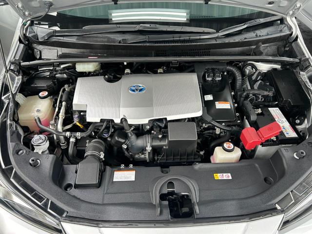 プリウス Ｓ　後期型　ナビ　ＴＶ　Ｂｌｕｅｔｏｏｔｈ　バックカメラ　ＥＴＣ　ドラレコ　衝突軽減ブレーキ　車線逸脱抑制　車速追従クルーズコントロール　ＬＥＤヘッドライト＆オートハイビーム　ＬＥＤフロントフォグライト（42枚目）