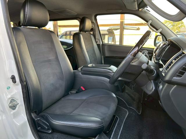 ハイエースバン スーパーＧＬ　ダークプライム　ベッドキット　両側電動スライド　ナビＴＶ　Ｂｌｕｅｔｏｏｔｈ　バックカメラ　スマートキー　ＥＴＣ　専用シート　純正１５インチＡＷ　ホワイトレタータイヤ　ＬＥＤヘッドライト　タイミングチェーン　禁煙車（14枚目）