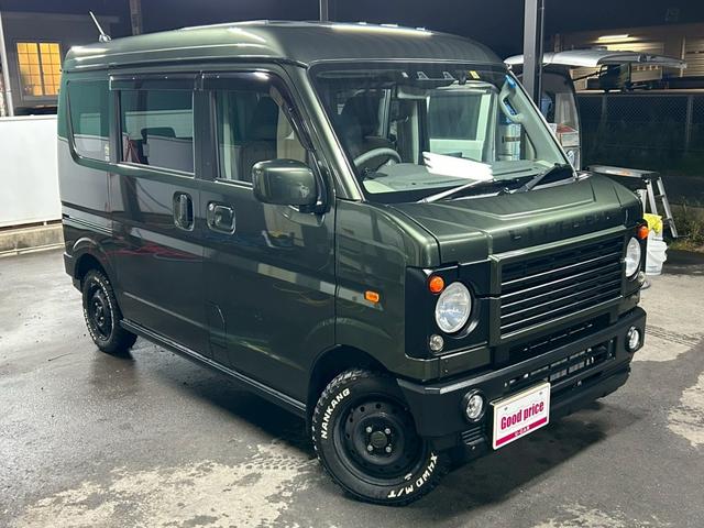 エブリイワゴン ＪＰターボ　ＤＡＭＤコンプリートキット　丸目フェイス　ホワイトレターＭ／Ｔタイヤ　ディスプレイオーディオ　Ｂｌｕｅｔｏｏｔｈ　ミラー型前後ドラレコ　スマートキー　ＥＴＣ　シートヒーター　ワンオーナー　禁煙車（8枚目）