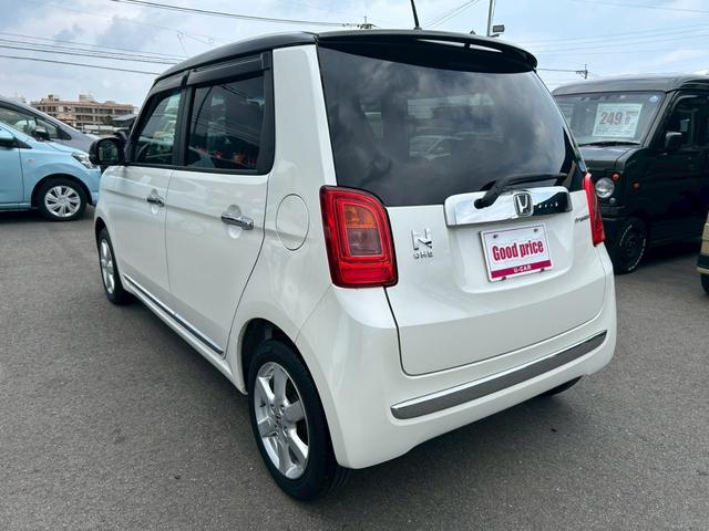 Ｎ－ＯＮＥ プレミアム　ツートーンカラー／純正ナビ／ＴＶ／ＣＤ・ＤＶＤ／Ｂｌｕｅｔｏｏｔｈ／ＥＴＣ／ＨＩＤヘッドライト／オートライト／エンジンスタートボタン／スマートキー／純正１４インチＡＷ（4枚目）