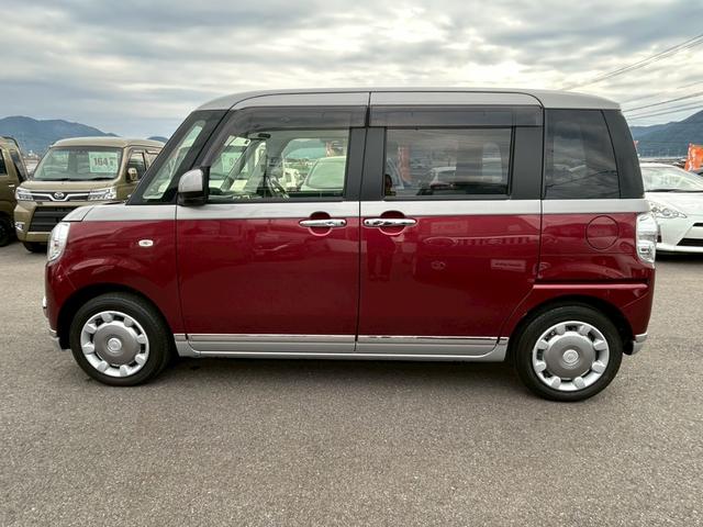 ムーヴキャンバス Ｇメイクアップリミテッド　ＳＡＩＩＩ　ツートンカラー／スマートアシストＩＩＩ／両側電動スライドドア／ＬＥＤヘッドライト／オートライト／スマートキー／エンジンスタートボタン／ワンオーナー（3枚目）