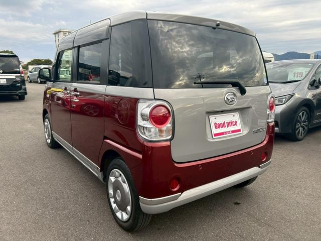 ムーヴキャンバス Ｇメイクアップリミテッド　ＳＡＩＩＩ　ツートンカラー／スマートアシストＩＩＩ／両側電動スライドドア／ＬＥＤヘッドライト／オートライト／スマートキー／エンジンスタートボタン／ワンオーナー（4枚目）