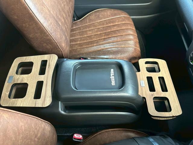 ハイエースバン ロングスーパーＧＬ　丸目フェイス　車中泊ベッドキット　１７インチＡＷ　ホワイトレタータイヤ　ローダウン　ＬＥＤテール　ナビＴＶ　フリップダウンモニター　バックカメラ　ブラウンレザー調シートカバー　タイミングチェーン駆動（34枚目）