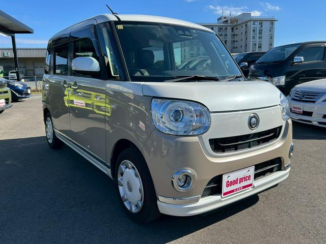 ムーヴキャンバス Ｇブラックインテリアリミテッド　ＳＡＩＩＩ　ツートンカラー／スマートアシストＩＩＩ／両側電動スライドドア／パノラマモニター／純正ナビ／ＬＥＤヘッドライト／ドラレコ／ＥＴＣ（8枚目）