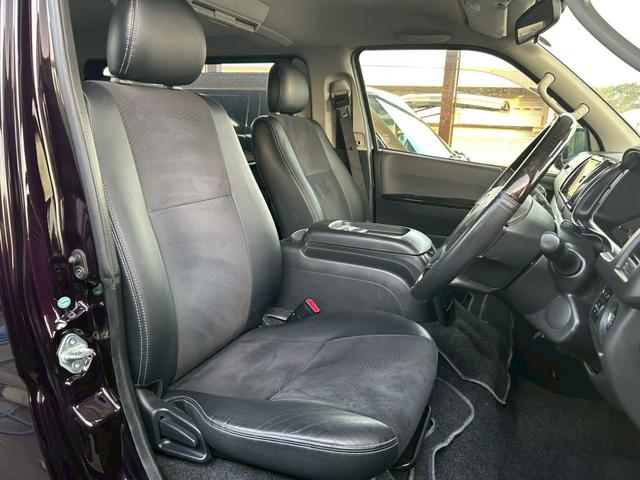 ハイエースバン スーパーGL ダークプライム 両側電動スライドドア ナビTV 12.1型フリップダウンモニター Bluetooth バックカメラ スマートキー 専用シート ダークメッキグリル 15インチAW LEDヘッドライト タイミングチェーン(14枚目)