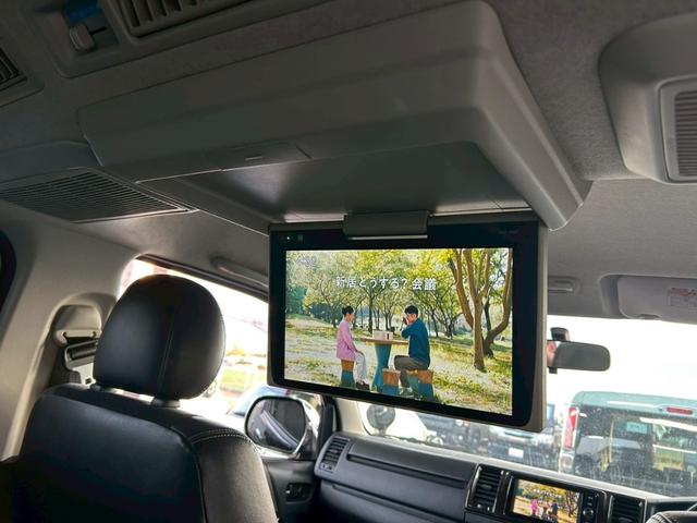 ハイエースバン スーパーGL ダークプライム 両側電動スライドドア ナビTV 12.1型フリップダウンモニター Bluetooth バックカメラ スマートキー 専用シート ダークメッキグリル 15インチAW LEDヘッドライト タイミングチェーン(26枚目)