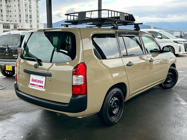 プロボックス ＧＬ　ベージュ全塗装済み　ルーフキャリア　ナビＴＶ　衝突軽減ブレーキ　車線逸脱警報　オートハイビーム　ドライブレコーダー　キーレス　ＥＴＣ　タイミングチェーン駆動（6枚目）