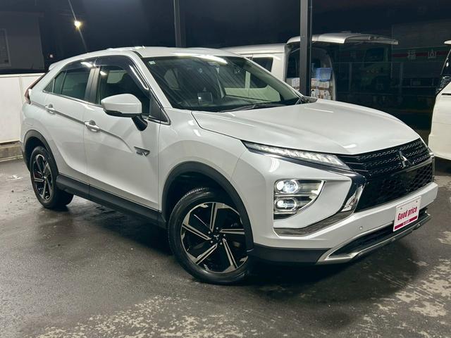 エクリプスクロスＰＨＥＶ Ｇ　衝突軽減ブレーキ　車速追従クルーズコントロール　車線逸脱警報　ナビ　Ｂｌｕｅｔｏｏｔｈ　バックカメラ　スマートキー　ＥＴＣ　１８インチＡＷ　ＬＥＤヘッドライト　シート＆ステアリングヒーター　ドラレコ（8枚目）