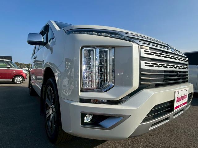 デリカD:5 P e-アシスト/両側パワースライドドア/アラウンドビューモニター/パワーバックドア/電動サイドステップ/社外ナビ/BSM/ステアリングヒーター/シートヒーター/LEDヘッドランプ/ETC(35枚目)