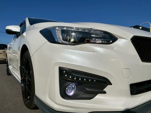 インプレッサスポーツ ２．０ｉ－Ｓアイサイト　ブラックレザーセレクション／ＳＴＩ（Ｆ・Ｓ・Ｒ）スポイラー／ＳＴＩマフラー／ＳＴＩシフトノブ／ＳＴＩ１８インチＡＷ／純正ナビ／バックモニター／パワーシート／シートヒーター／ＬＥＤヘッドライト（34枚目）