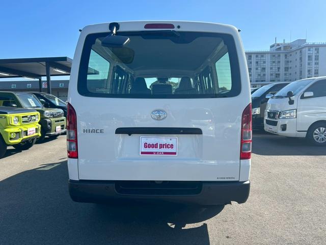 ハイエースバン ロングＤＸ　ワンオーナー／禁煙車／バックモニターセット／セーフティセンス／５ドア／イージークローザー／ＥＴＣ（5枚目）