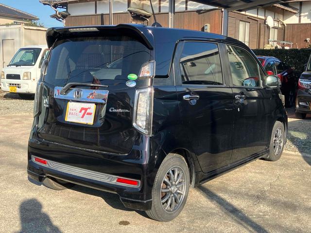 Ｎ－ＷＧＮカスタム Ｇ・ターボパッケージ　バックカメラ　ナビ　ＴＶ　オートクルーズコントロール　衝突被害軽減システム　ＨＩＤ　スマートキー　アイドリングストップ　電動格納ミラー　ベンチシート　ＣＶＴ　盗難防止システム　ＡＢＳ　ＥＳＣ　ＣＤ（14枚目）