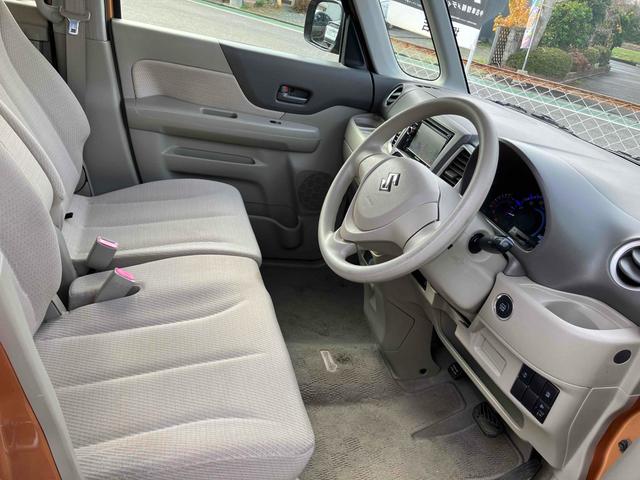 スペーシア Ｘ　両側スライド・片側電動　ナビ　ＴＶ　スマートキー　アイドリングストップ　電動格納ミラー　ベンチシート　ＣＶＴ　盗難防止システム　ＡＢＳ　ＣＤ　ＤＶＤ再生　ミュージックプレイヤー接続可　衝突安全ボディ（9枚目）
