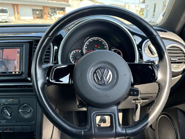 ザ・ビートル デザイン　ドライブレコーダー　バックカメラ　ナビ　ＴＶ　ＣＶＴ　キーレスエントリー　アルミホイール　ＣＤ　ＵＳＢ　ミュージックプレイヤー接続可　エアコン　パワーステアリング　パワーウィンドウ（9枚目）
