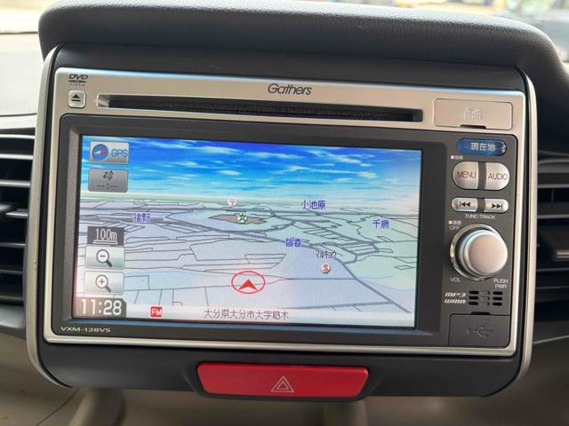 Ｎ－ＢＯＸ 　ＥＴＣ　両側スライド・片側電動　ナビ　ＴＶ　スマートキー　電動格納ミラー　ＣＶＴ　ＥＳＣ　ＣＤ　ＤＶＤ再生　ＵＳＢ　アルミホイール（5枚目）