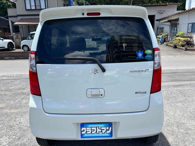 ワゴンＲ 　スマートキー　アイドリングストップ　電動格納ミラー　シートヒーター　ベンチシート　ＣＶＴ　ＣＤ　ミュージックプレイヤー接続可　アルミホイール　エアコン　パワーステアリング　パワーウィンドウ（6枚目）