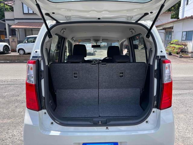 ワゴンＲ 　スマートキー　アイドリングストップ　電動格納ミラー　シートヒーター　ベンチシート　ＣＶＴ　ＣＤ　ミュージックプレイヤー接続可　アルミホイール　エアコン　パワーステアリング　パワーウィンドウ（8枚目）