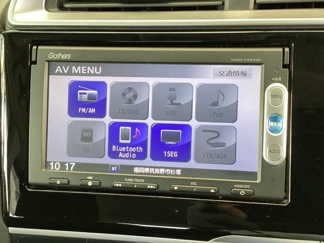 フィットハイブリッド Ｆパッケージ　純正メモリーナビ　リアカメラ　ＥＴＣ　盗難警報装置　記録簿有り　ＡＵＴＯエアコン　助手席エアバック　ＥＣＯＮ　リヤカメラ　ＡＢＳ付　ＤＶＤ視聴　横滑り防止システム　キーレスエントリー　運転席エアバック（11枚目）