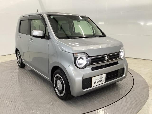 Ｎ－ＷＧＮ Ｌ　試乗車　メモリーナビ　ドラレコ　ＥＴＣ　Ｐセンサー　誤発進抑制　シートヒータ　禁煙車　記録簿　バックカメラ　ベンチシート　盗難防止システム　ＡＢＳ　スマートキー　ＬＥＤヘッドライト　クルコン　パワステ（7枚目）