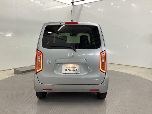 Ｎ－ＷＧＮ Ｌ　試乗車　メモリーナビ　ドラレコ　ＥＴＣ　Ｐセンサー　誤発進抑制　シートヒータ　禁煙車　記録簿　バックカメラ　ベンチシート　盗難防止システム　ＡＢＳ　スマートキー　ＬＥＤヘッドライト　クルコン　パワステ（9枚目）