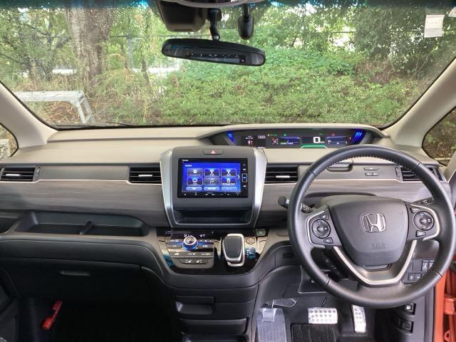 フリード+ハイブリッド ハイブリッドG・ホンダセンシング 純正ナビ フルセグ リアカメラ 衝突軽減 VSA Rカメラ 地デジ 盗難防止装置 スマ-トキ- LEDヘッド エアバッグ クルーズコントロール パワーステアリング 両席エアバック AC ETC ABS(3枚目)