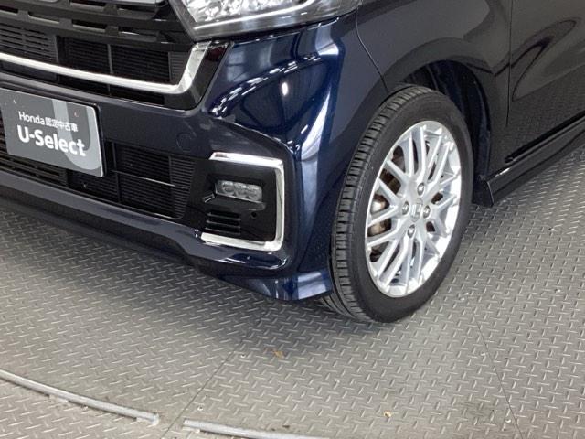 N-BOXカスタム Lターボ 純正ナビ フルセグ リアカメラ 地デジチューナー 衝突軽減ブレーキサポート LEDヘッドライ アイドリングS ターボエンジン PS カーテンエアバック シートヒータ エアバック USB AAC ABS(30枚目)